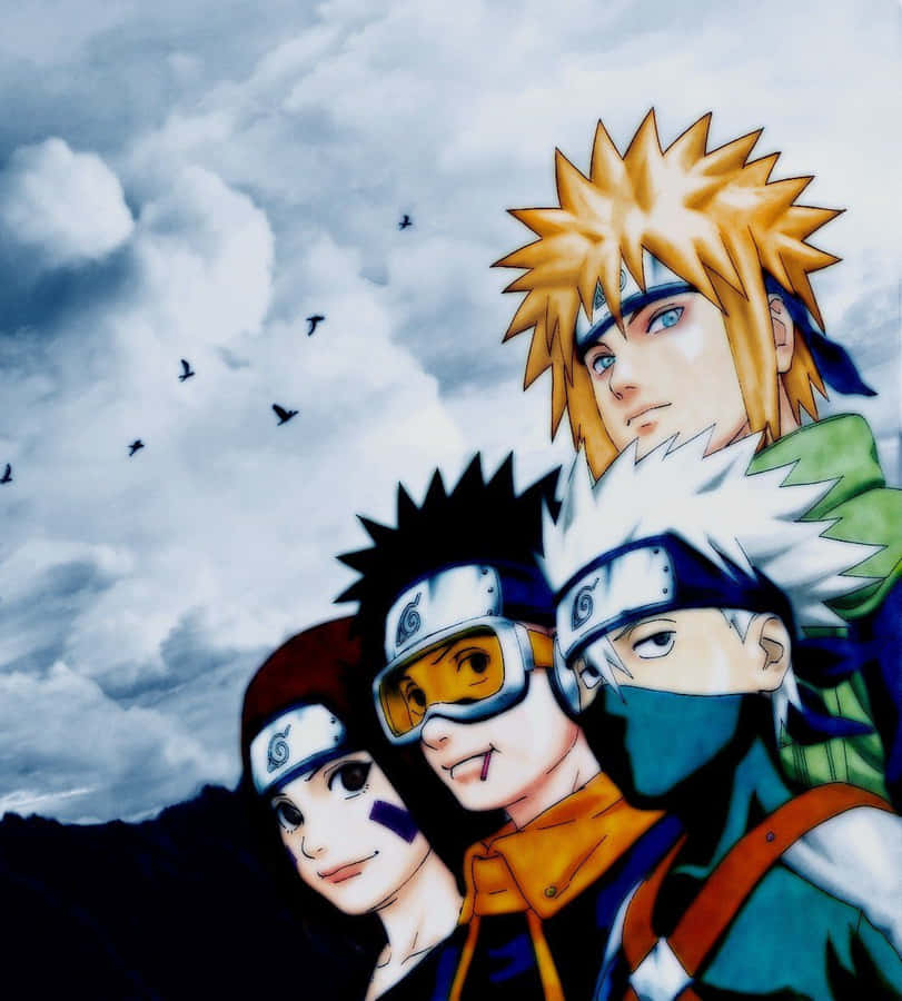 Kakashi E Obito Papel de Parede
