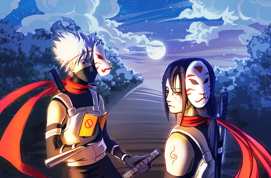 Kakashi Et Itachi Fond d'écran