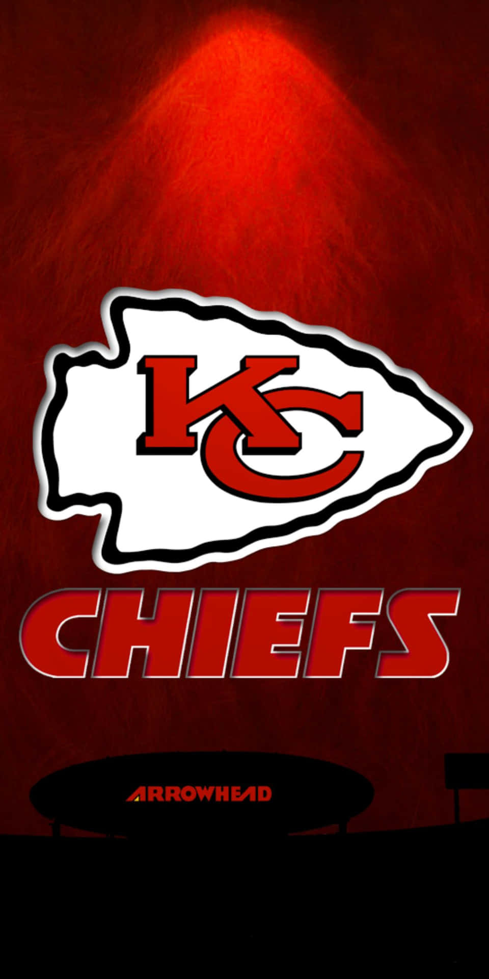 Kansas City Chiefs Logotyp Bakgrund