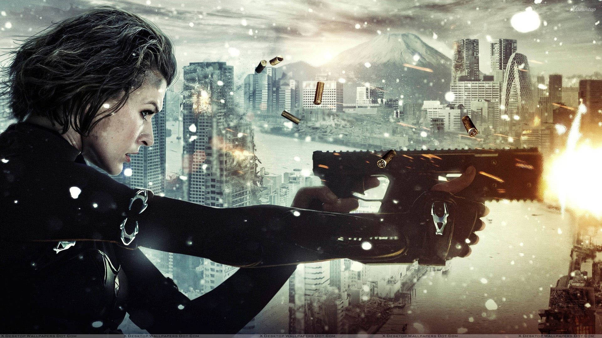 Kate Beckinsale Underworld Bakgrunnsbildet