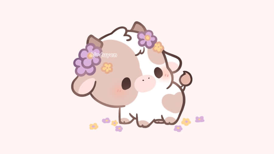 Kawaii Cow Pictures Wallpaper