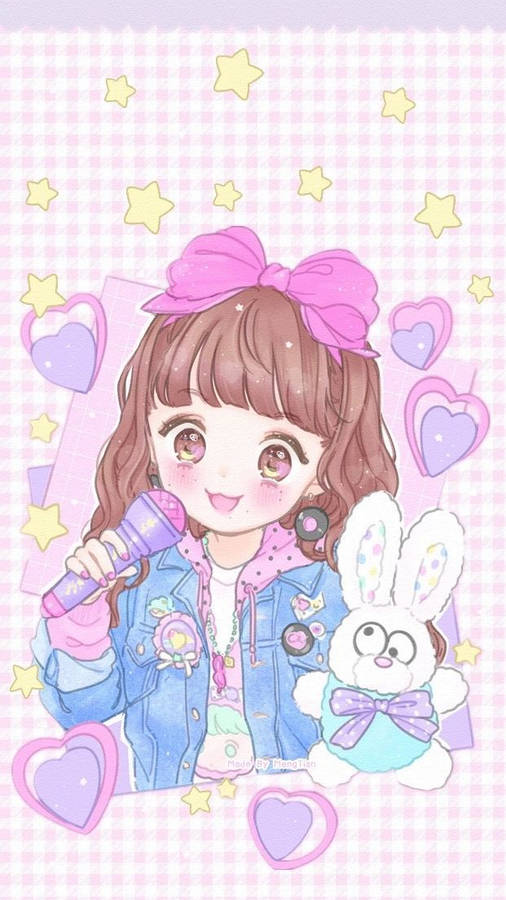 Kawaii Cute Girly Wallpaper