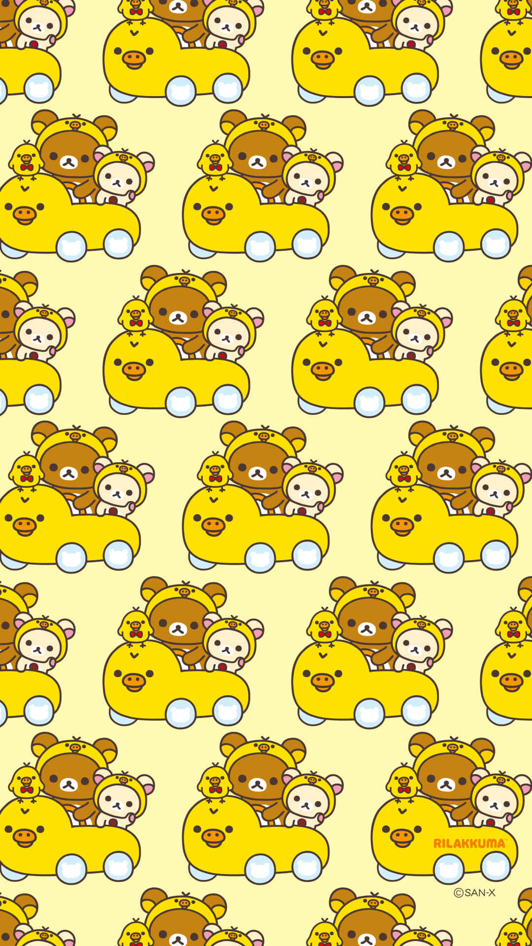 Kawaii Rilakkuma Bakgrunnsbildet