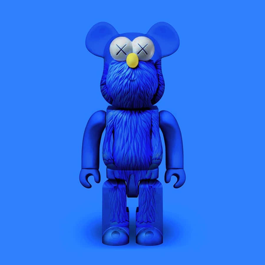 Download KAWS Bearbrick: An Iconic Collaboration Wallpaper