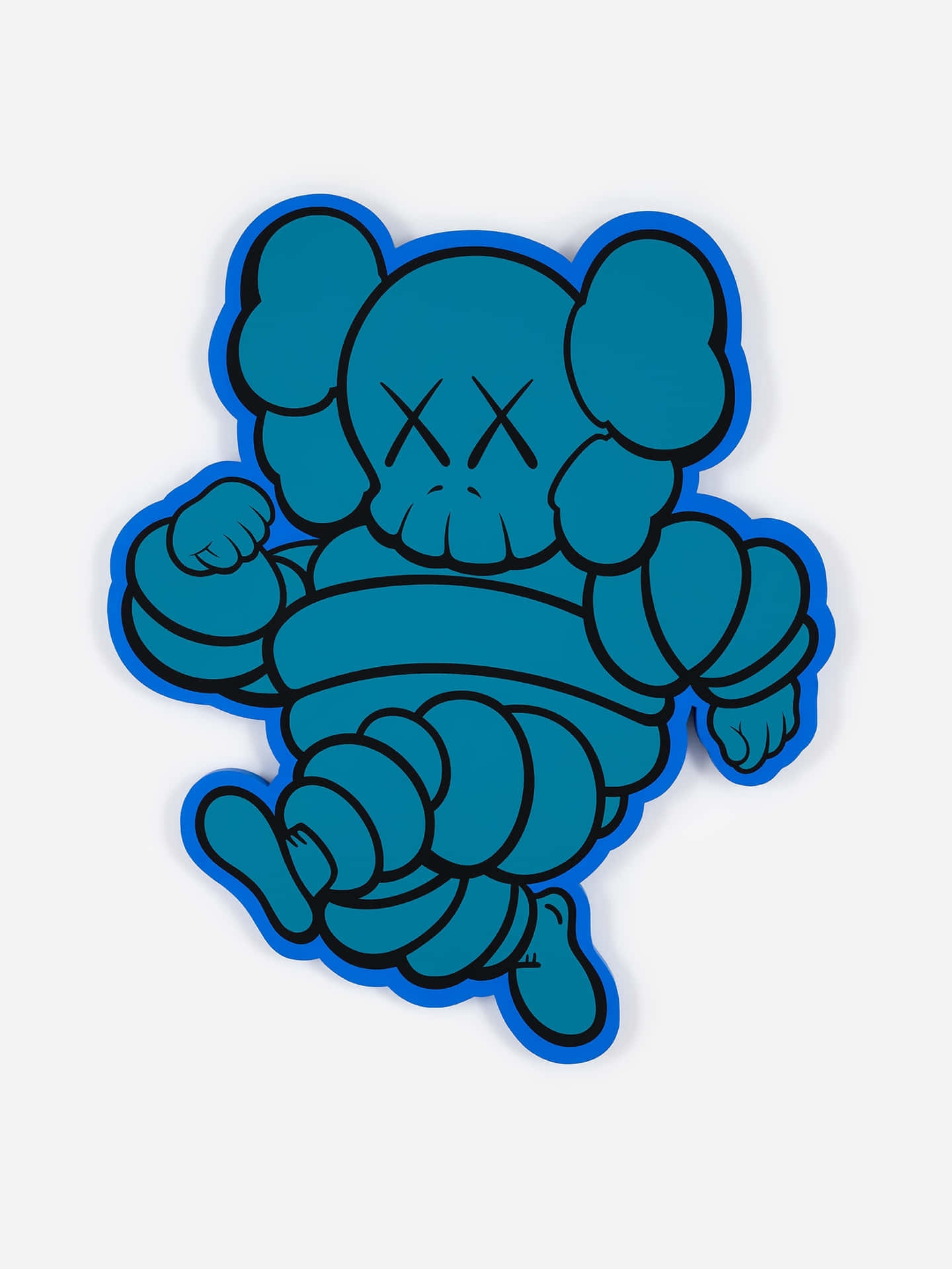 Kaws Biru Wallpaper