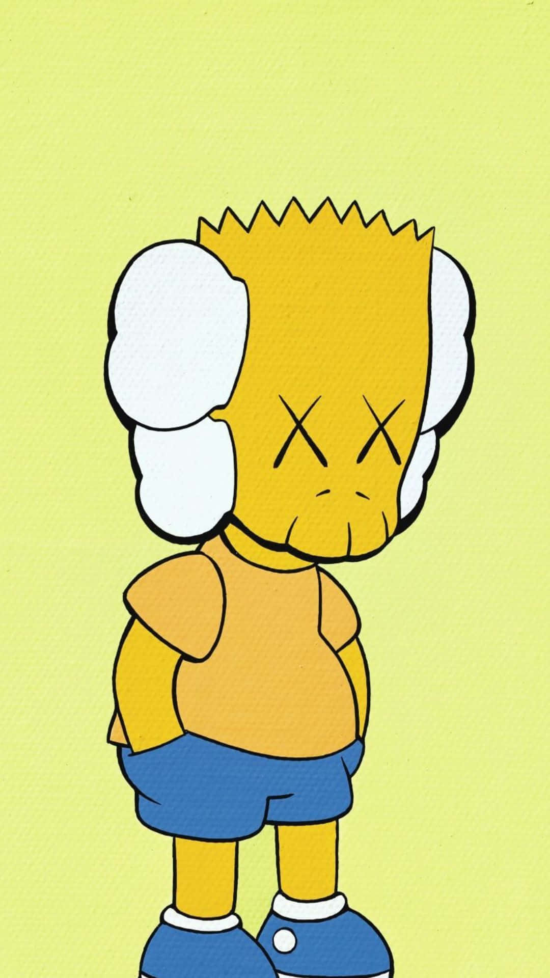 Kaws The Simpsons Bakgrunnsbildet