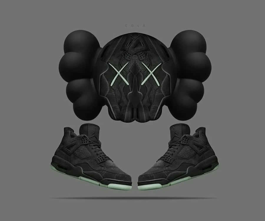 Kaws X Air Jordan Achtergrond