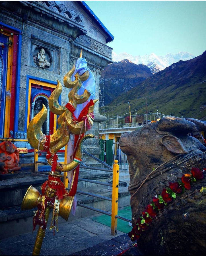 Kedarnath 4k Bakgrunnsbildet