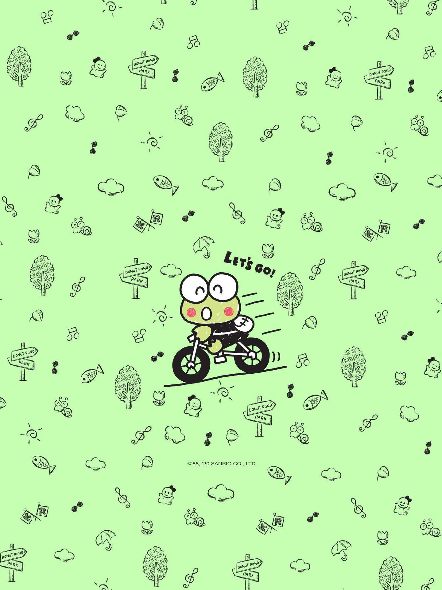 Keroppi Fond d'écran