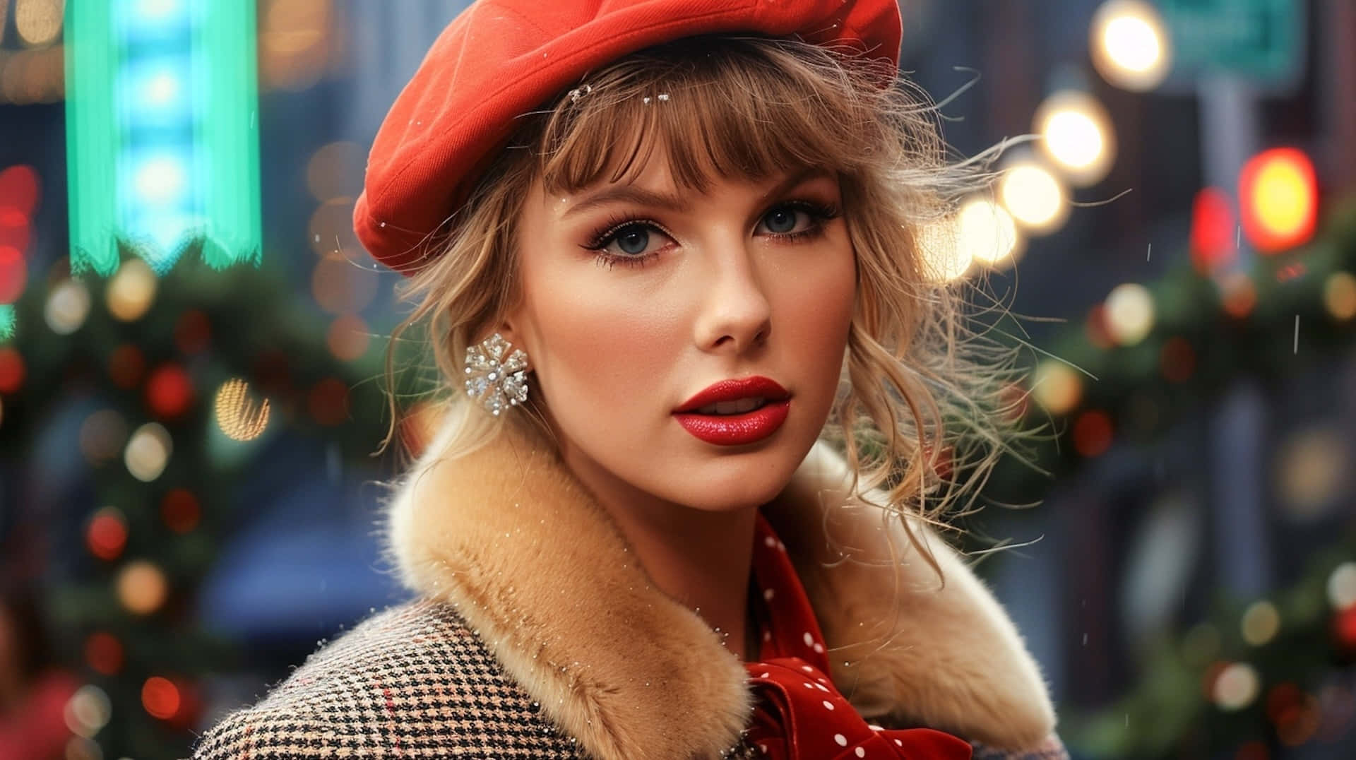 Kerst Taylor Swift Achtergrond