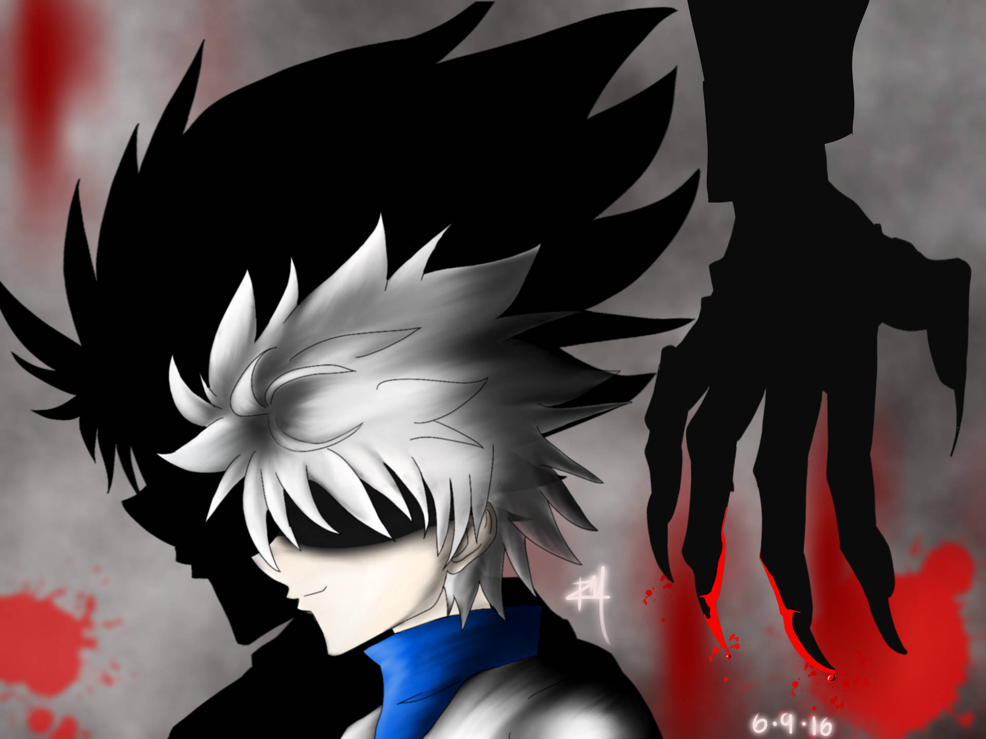 Killua 4k Achtergrond