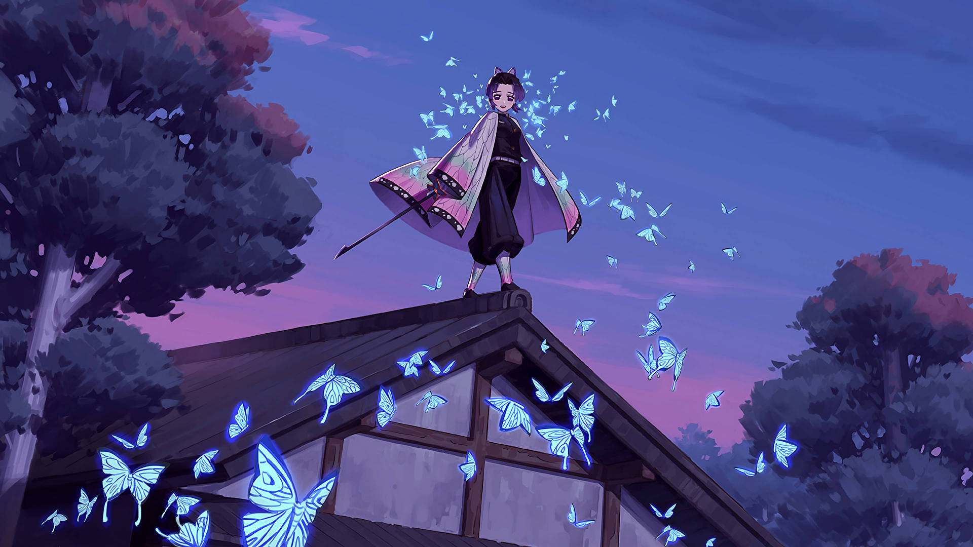 Kimetsu No Yaiba Hashira Achtergrond