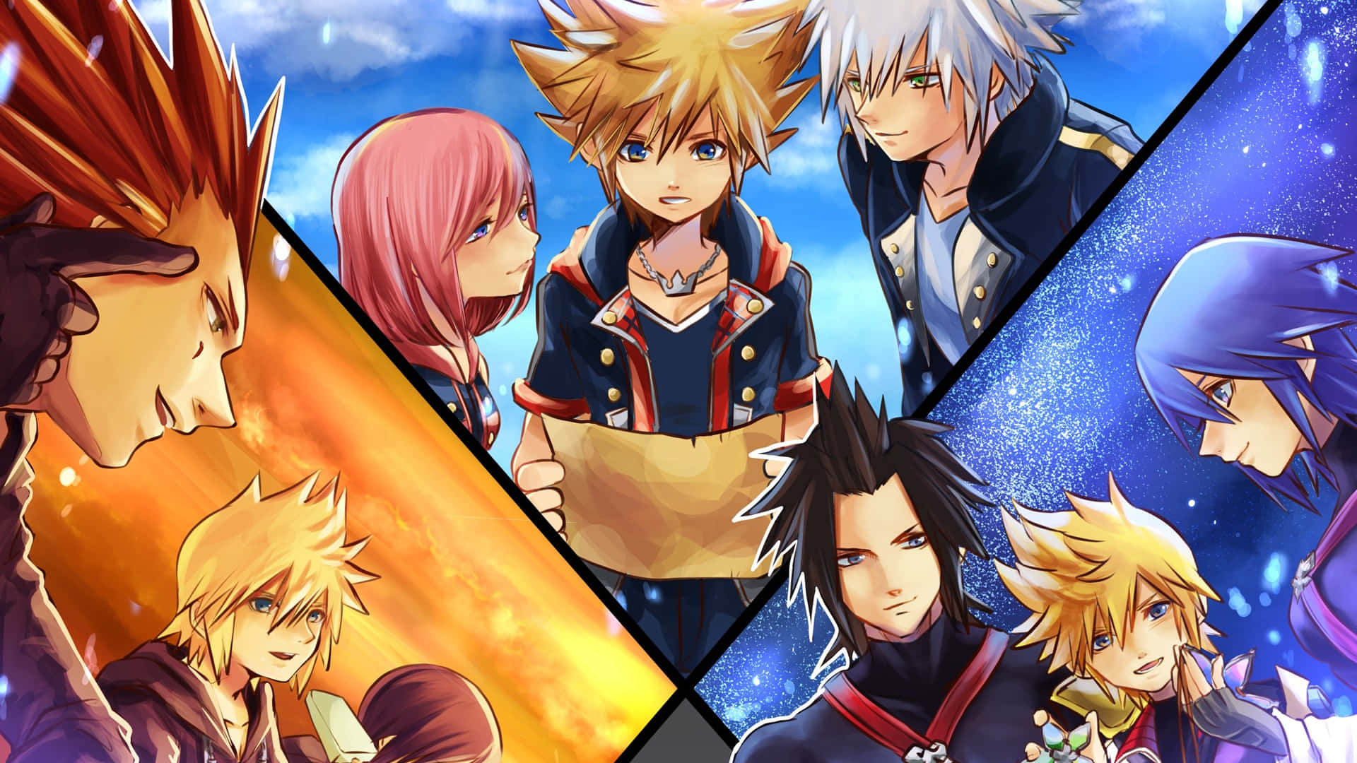 Kingdom Hearts Background Wallpaper
