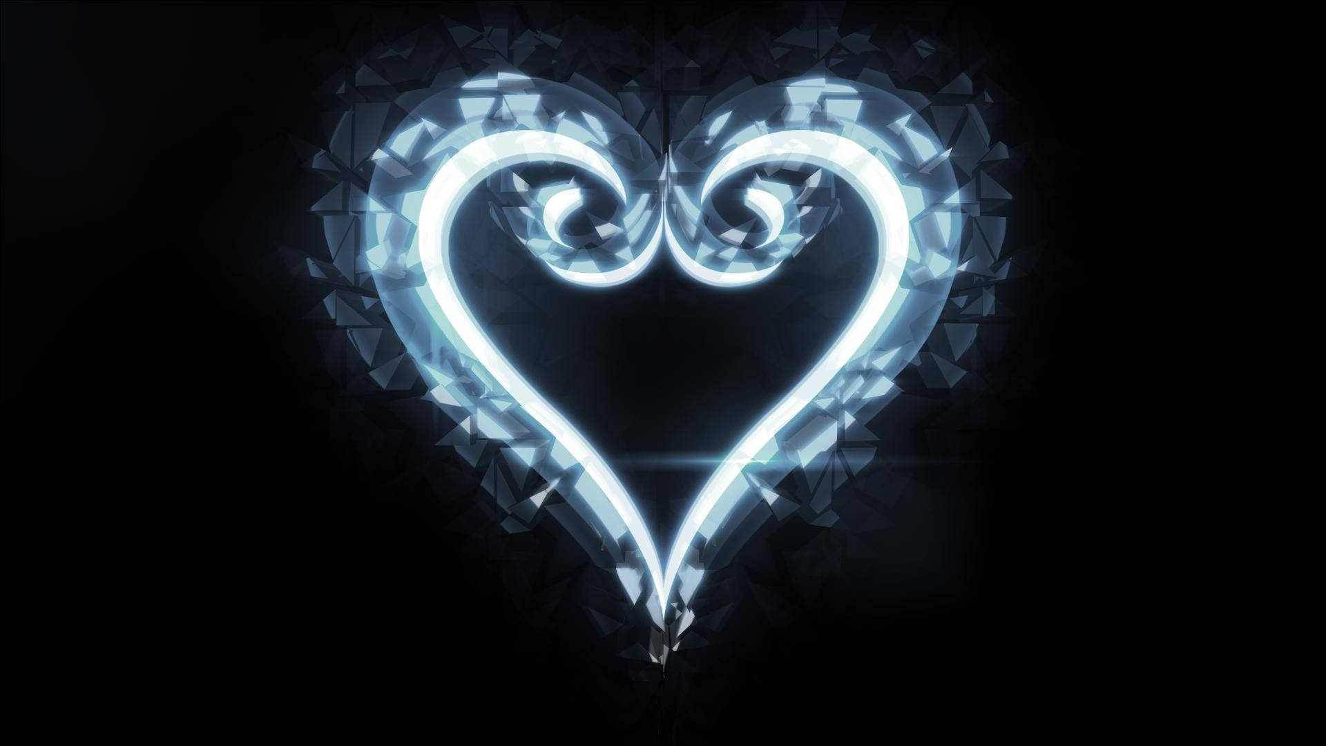 Kingdom Hearts-logotyp Wallpaper