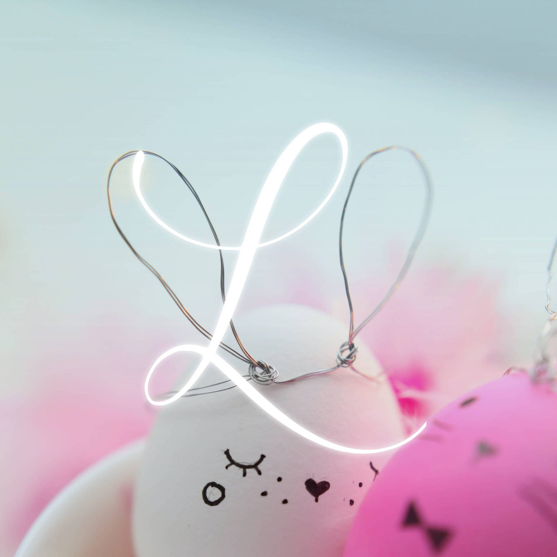 Kirjain L Taustakuva