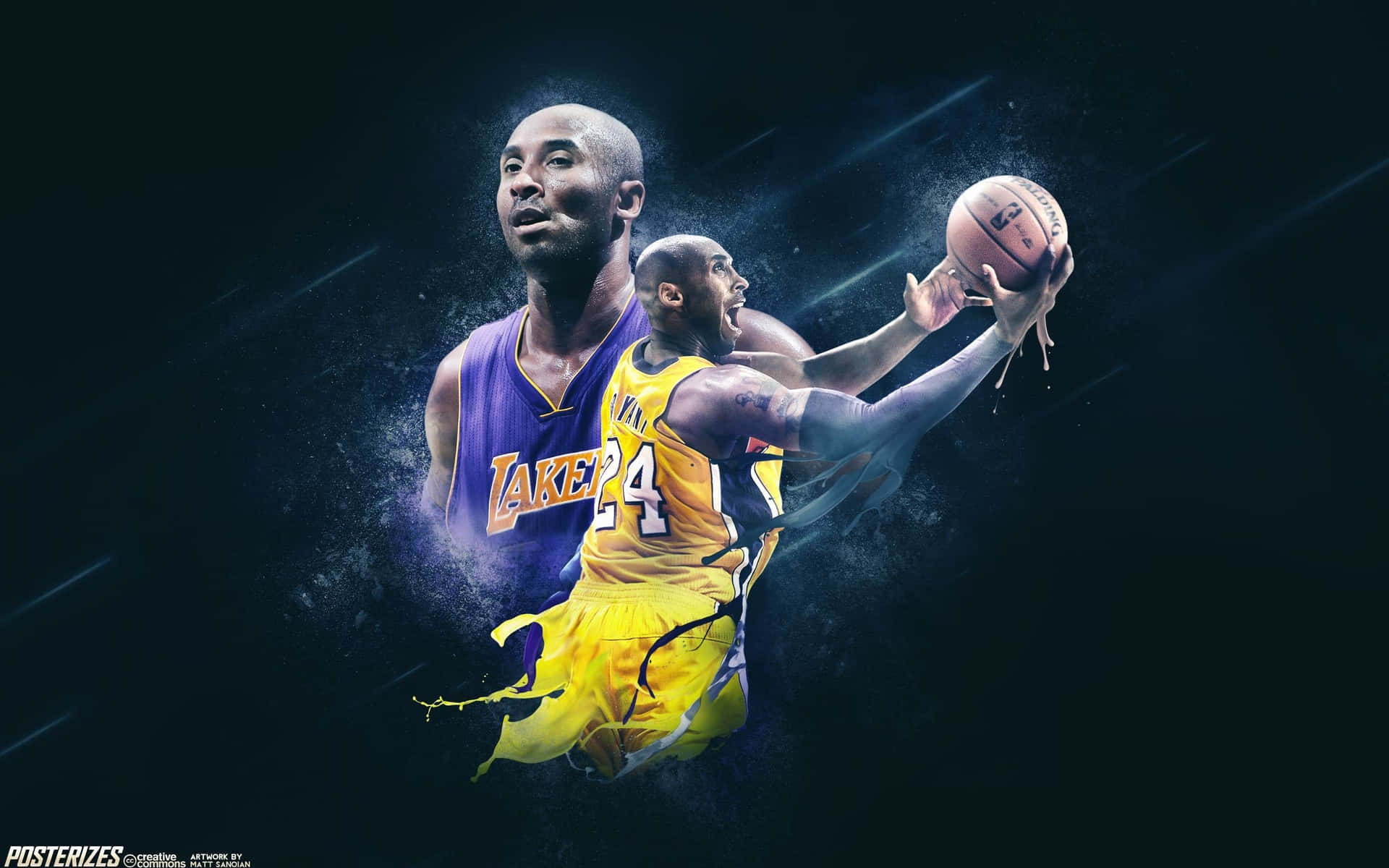 Kobe Bryant Background Wallpaper