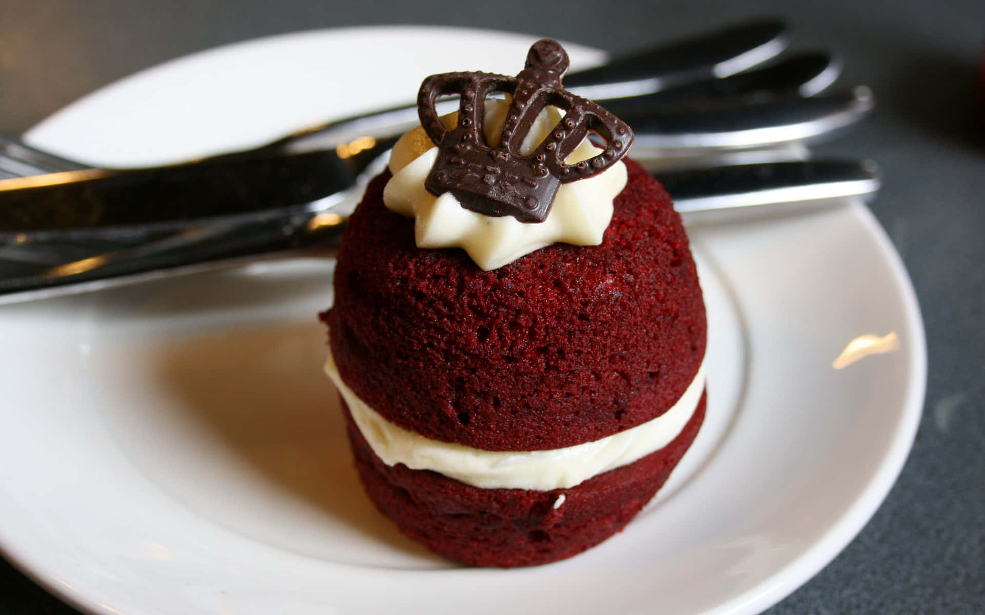 Kue Beludru Merah Wallpaper