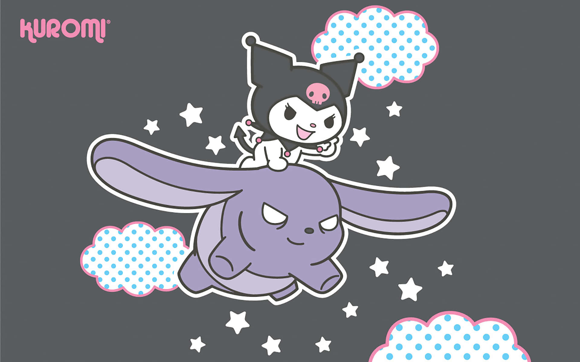 Kuromi and my melody background