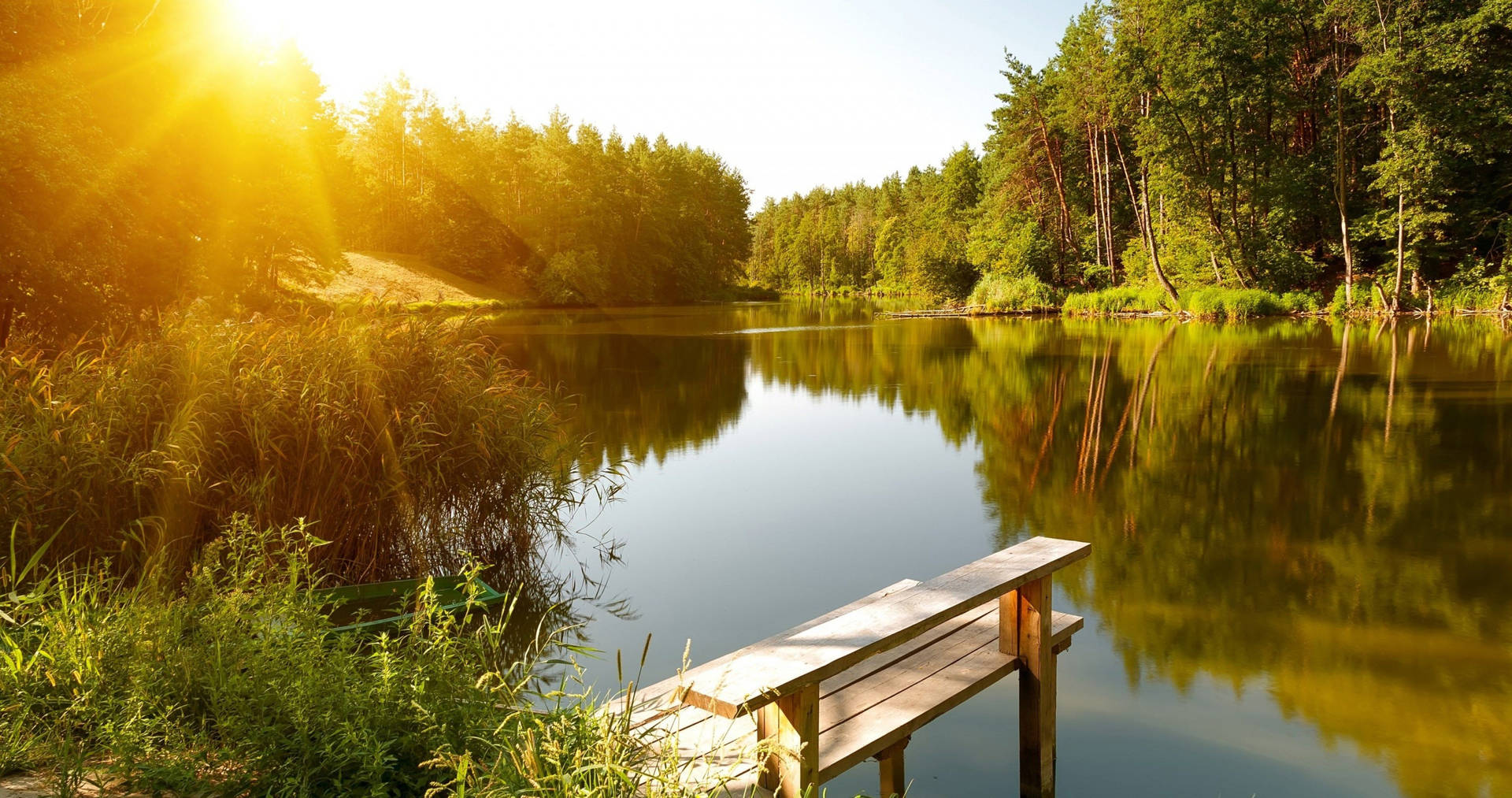 Lac Fond d'écran