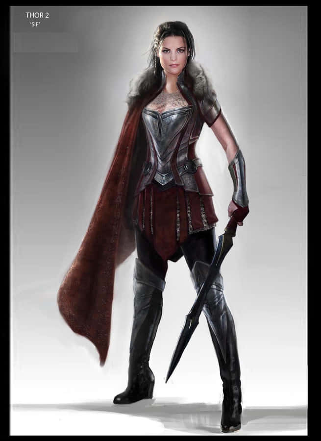 Lady Sif Bakgrunnsbildet