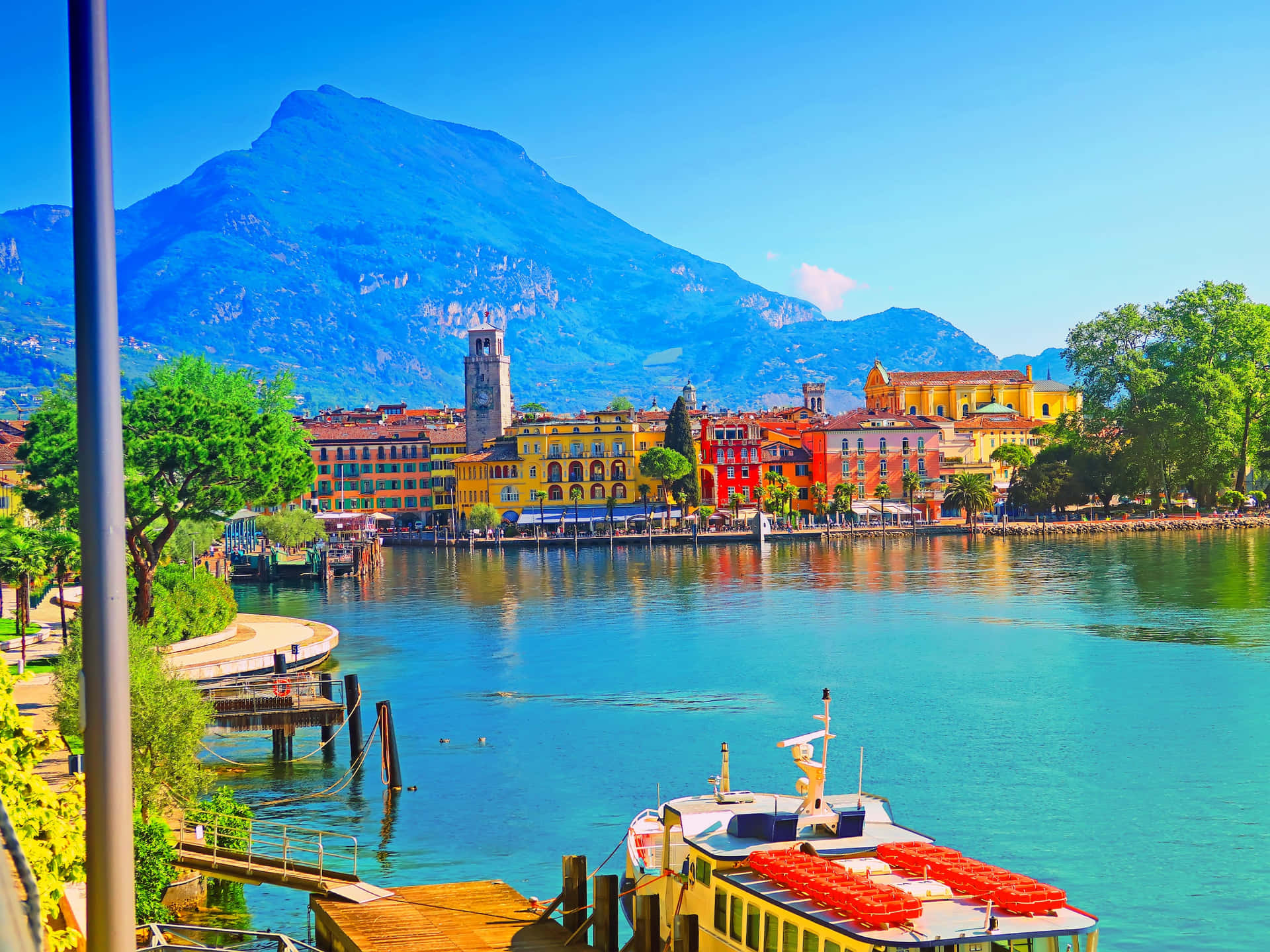 Lago Di Garda Achtergrond