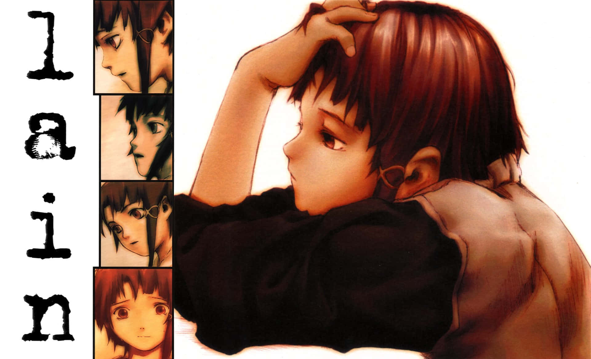 Lain Iwakura Bakgrunnsbildet