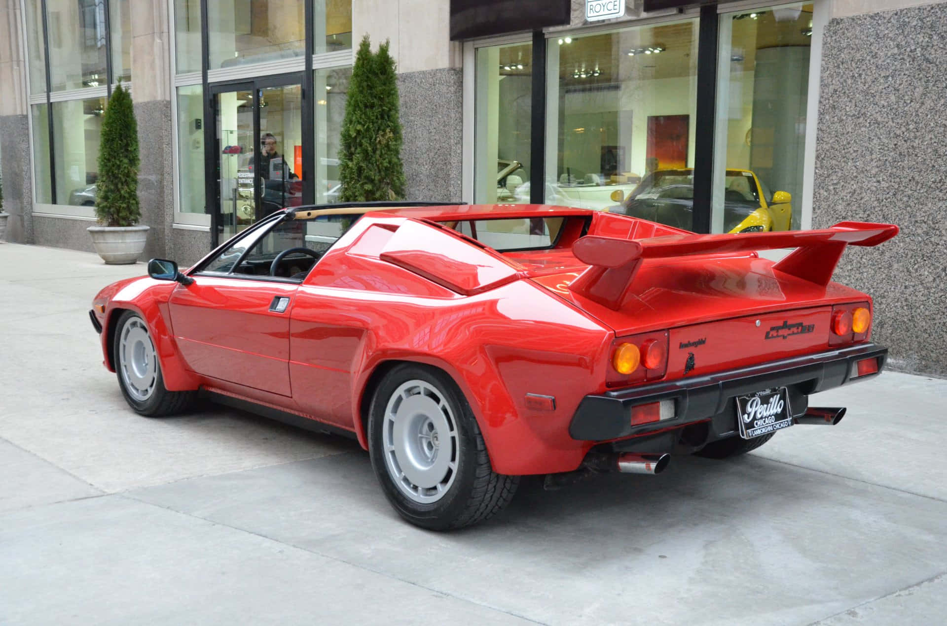 Lamborghini Jalpa Achtergrond