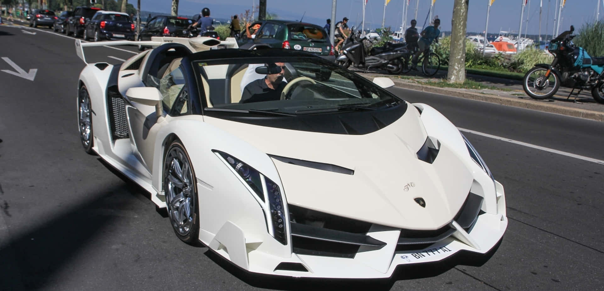 Lamborghini Veneno Achtergrond