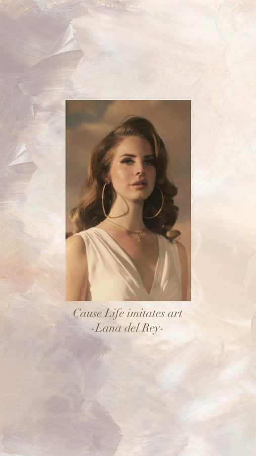 Lana Del Rey Aesthetic Achtergrond