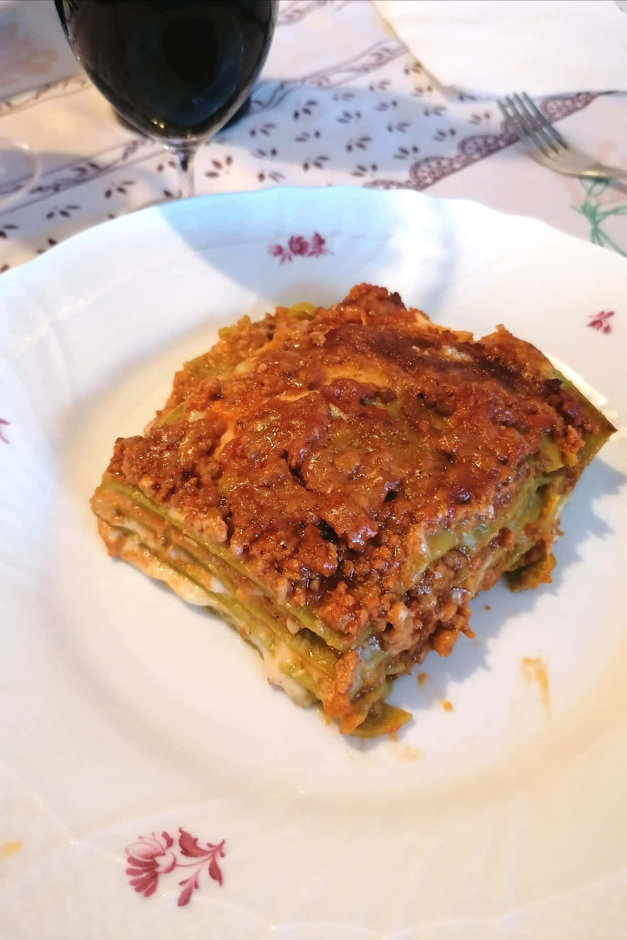 Lasagna Alla Bolognese Achtergrond