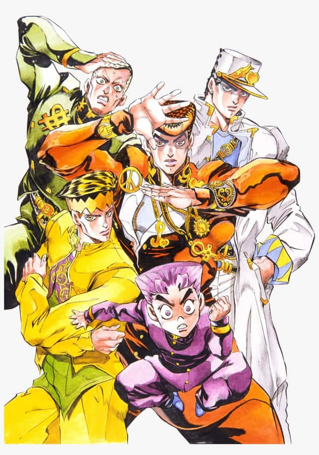 L'avventura Bizzarra Di Jojo Iphone Sfondo