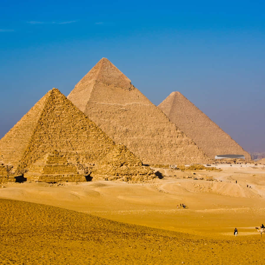 Le Piramidi Di Giza Sfondo