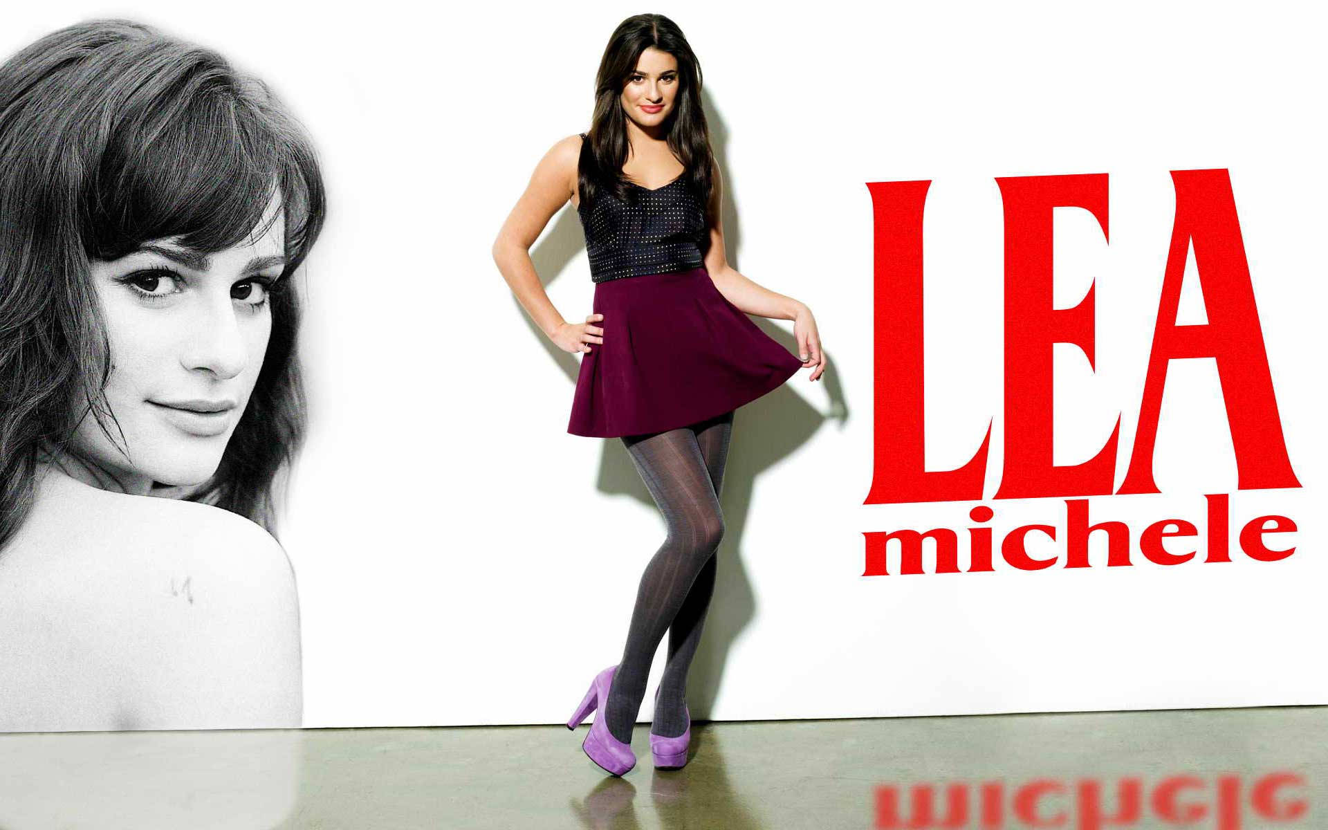 Lea Michele Background Photos