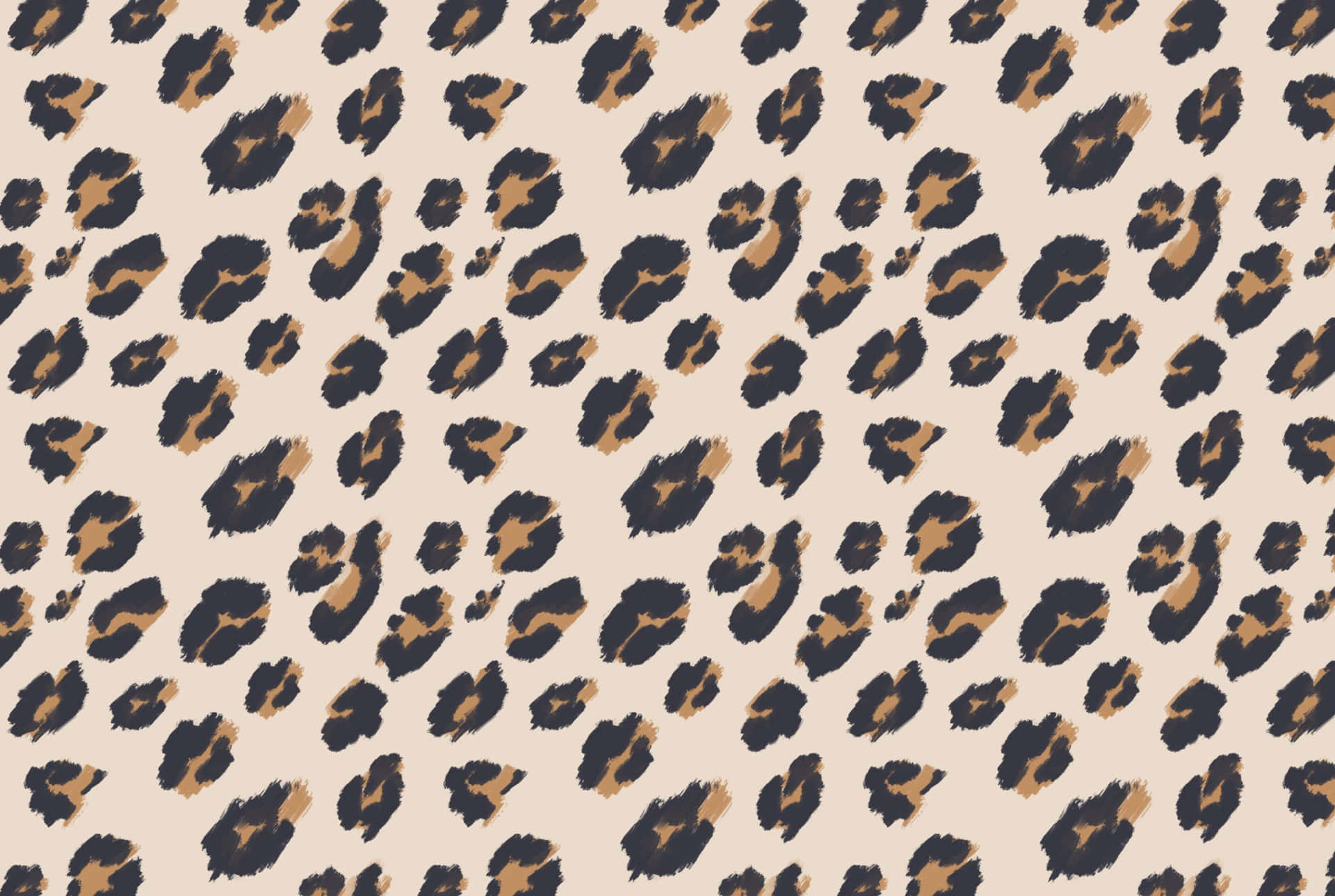 Leopard Print Background Wallpaper