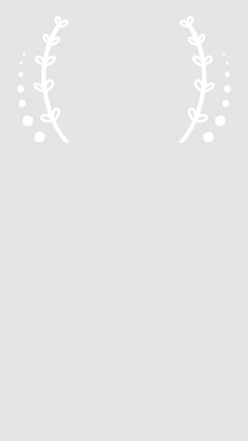 Licht Grijs Iphone Achtergrond