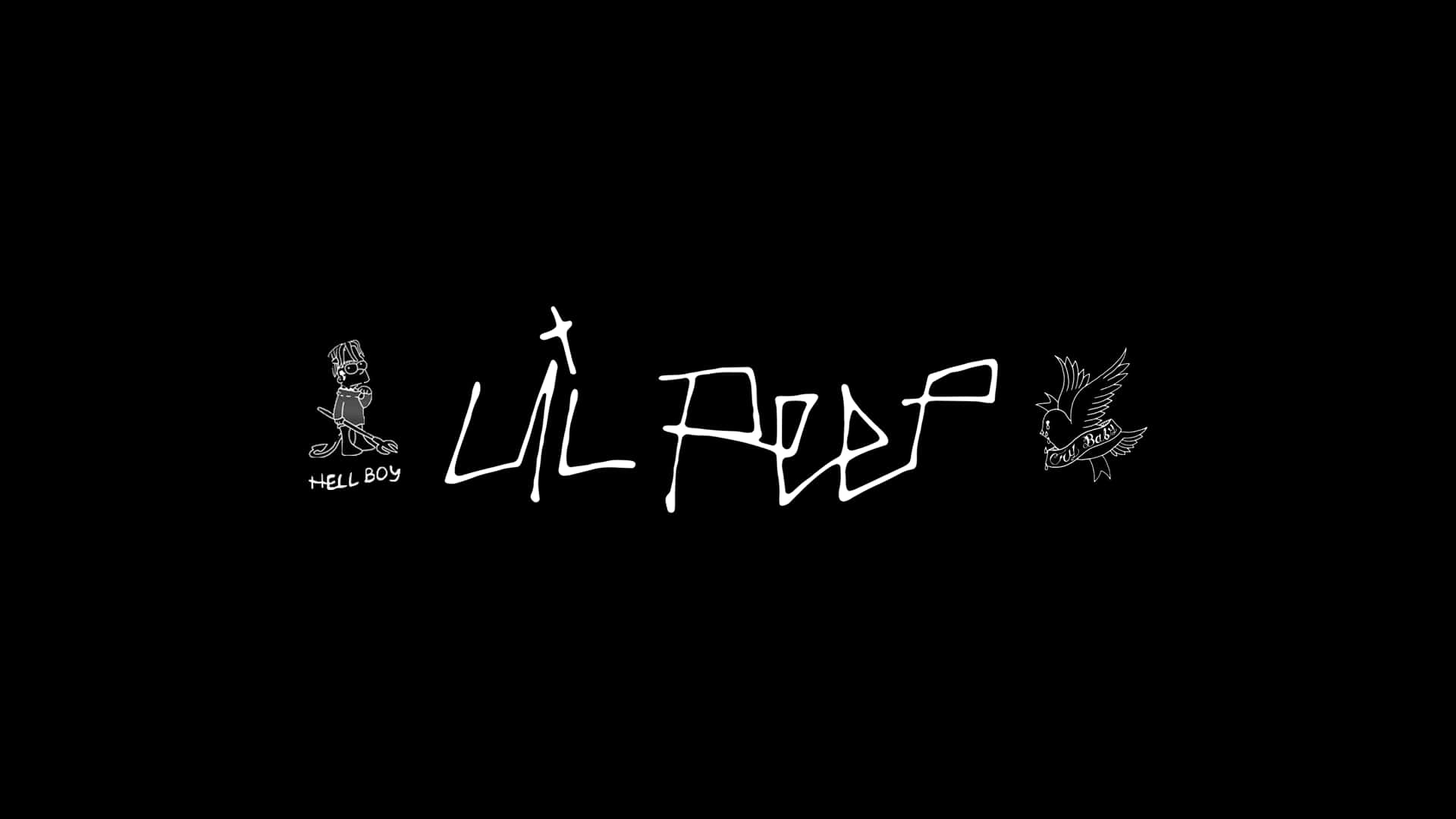 Lil Peep Logo Bakgrunnsbildet