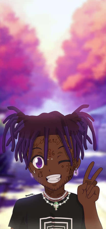 Lil Uzi Cartoon Fond d'écran