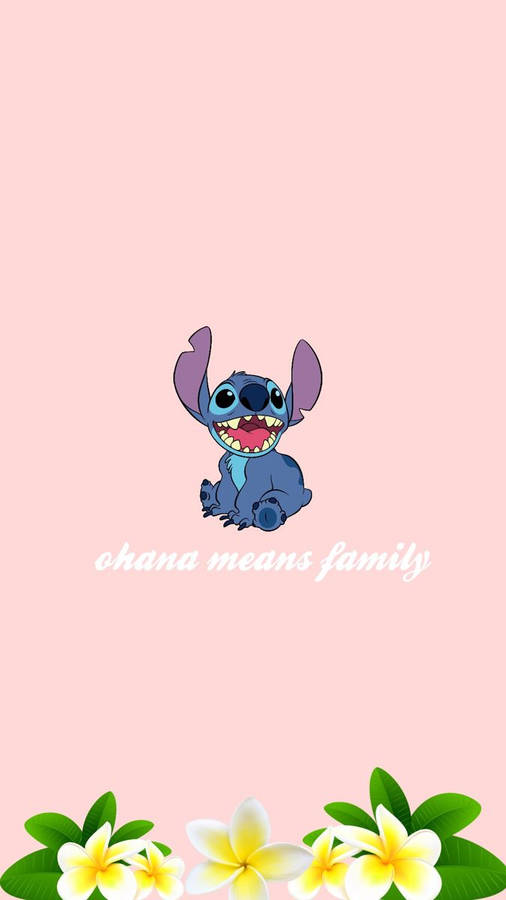 Lilo Ja Stitch Iphone Taustakuva