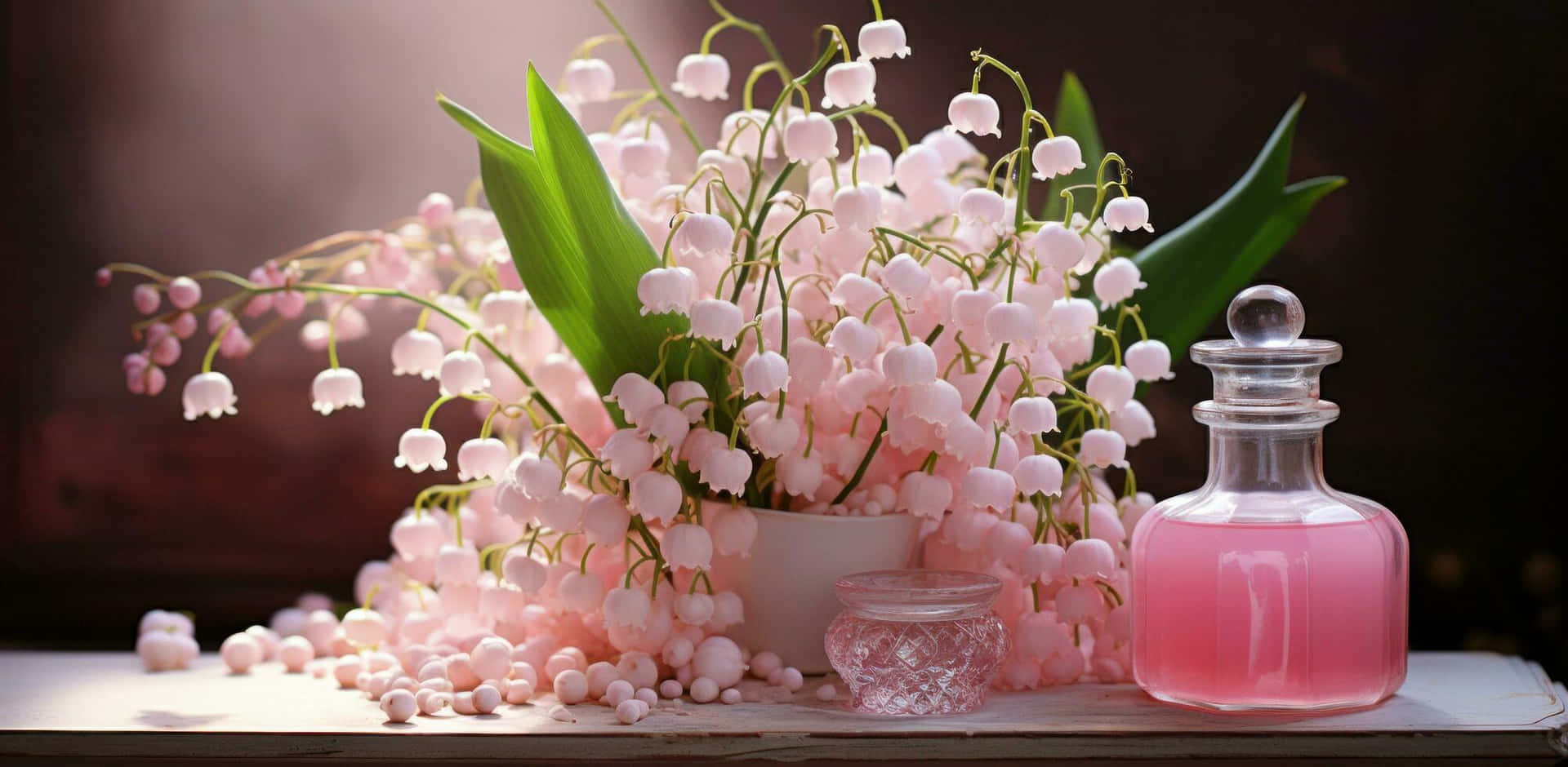 Lily Of The Valley Aesthetic Wallpaper