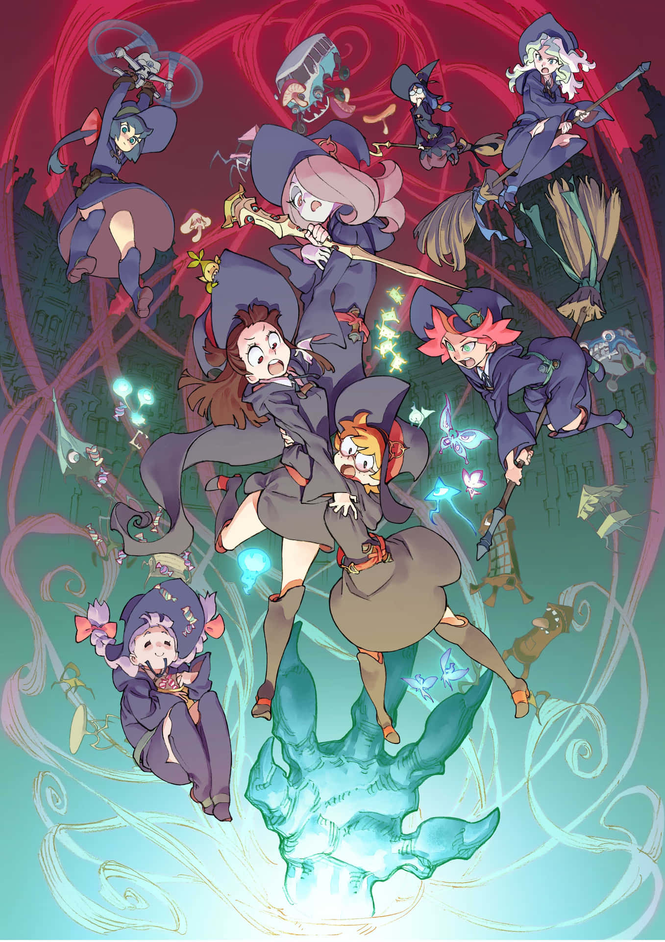 Little Witch Academia Background Wallpaper
