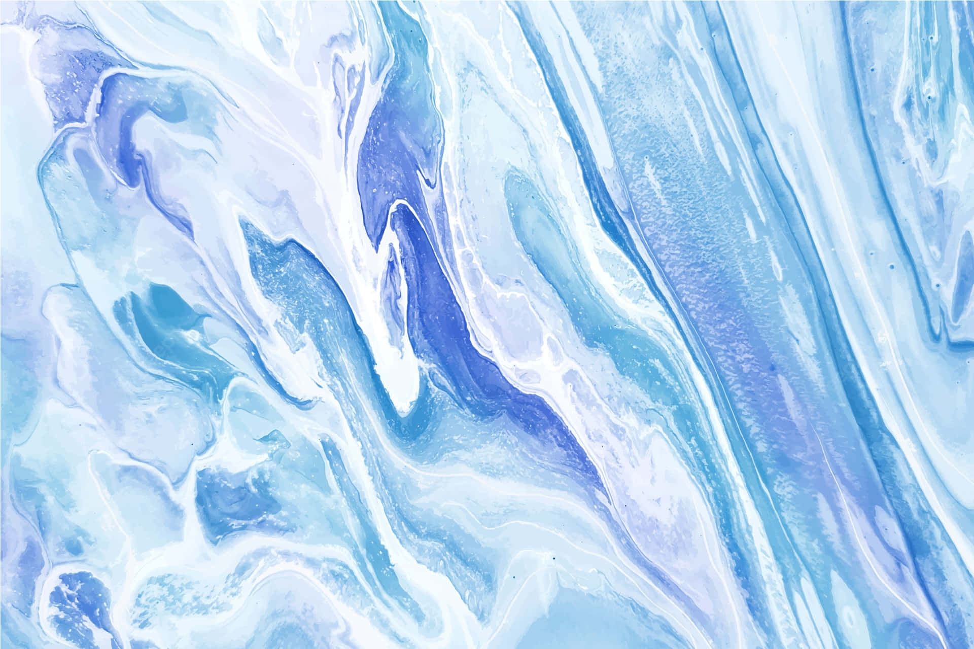 Ljusblå Marmor Wallpaper