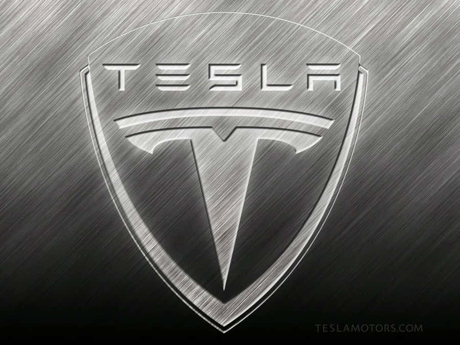 Logo De Tesla En 4k Fondo de pantalla