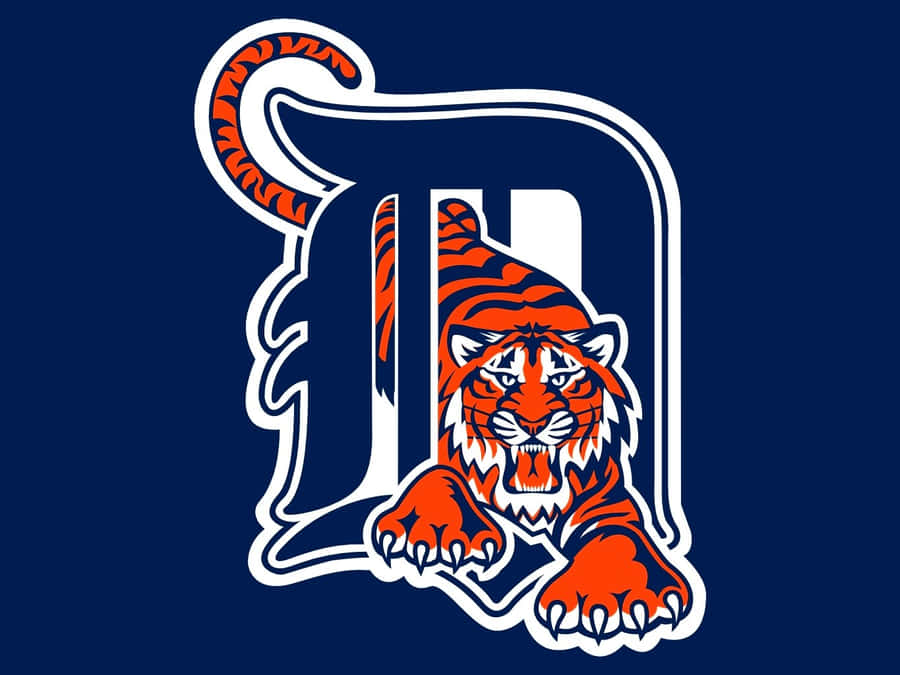 Logo Dei Detroit Tigers Sfondo