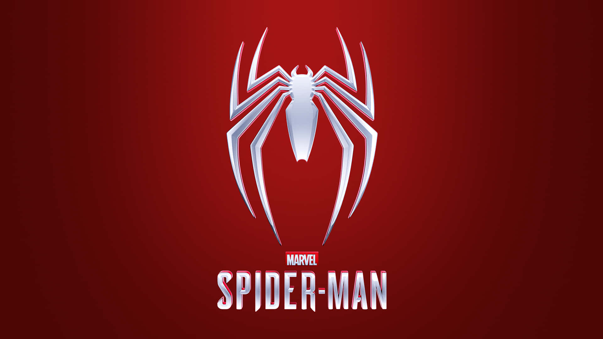 Logotipo De Spider Man Ps4 Fondo de pantalla
