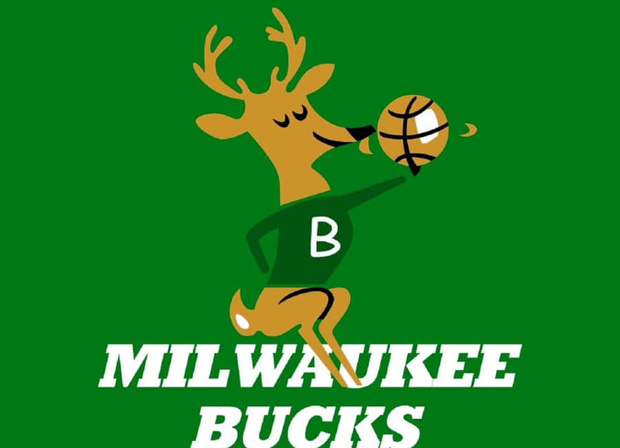 Logotipo Do Milwaukee Bucks Papel de Parede