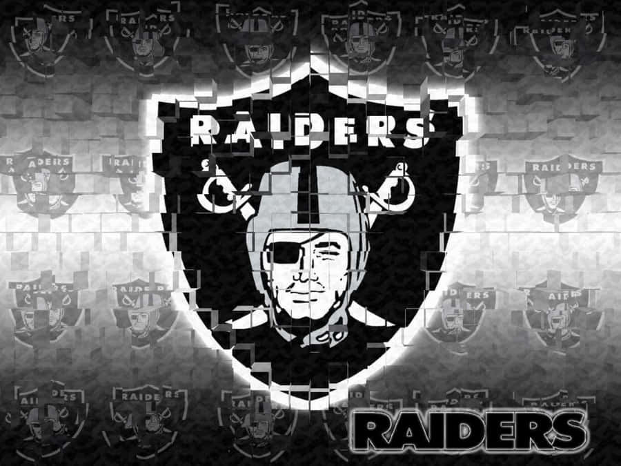 Logotipo Dos Raiders Papel de Parede