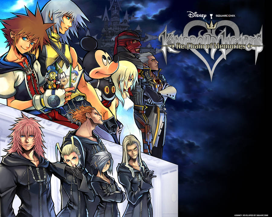 Logotipo Kingdom Hearts Papel de Parede