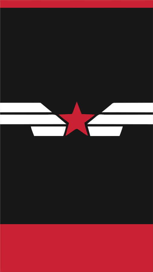 Logotipo Marvel Falcon Papel de Parede