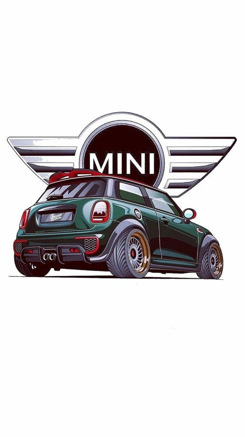 Logotipo Mini Cooper Papel de Parede