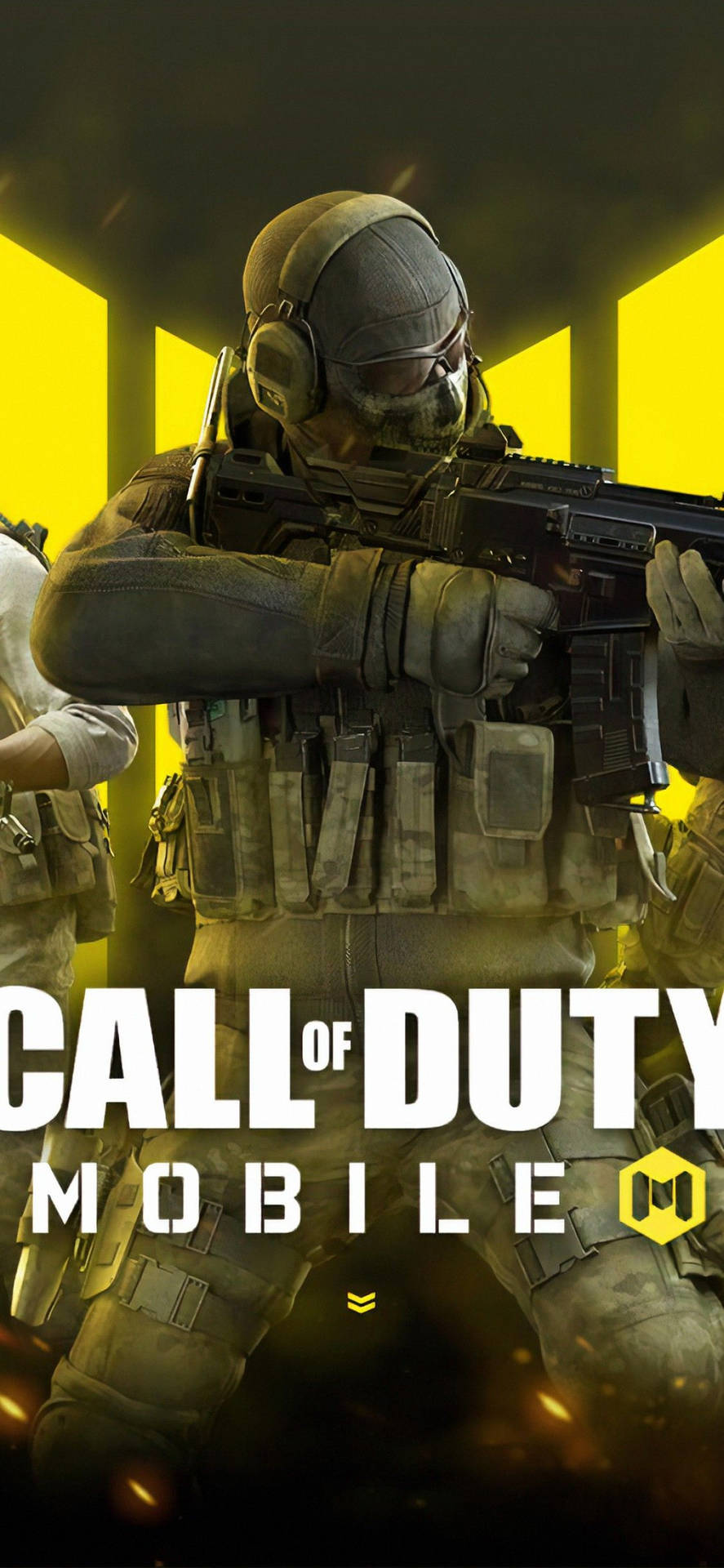 Logotipo Móvel Do Call Of Duty Papel de Parede